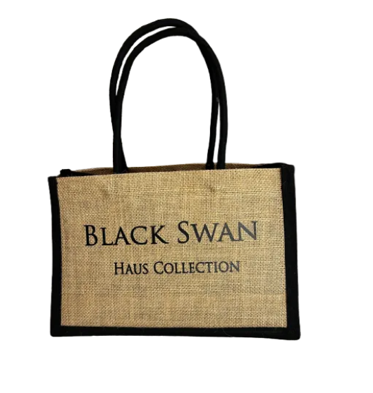 Petite Black Swan Signature Tote bag