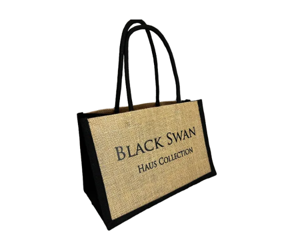 Petite Black Swan Signature Tote bag