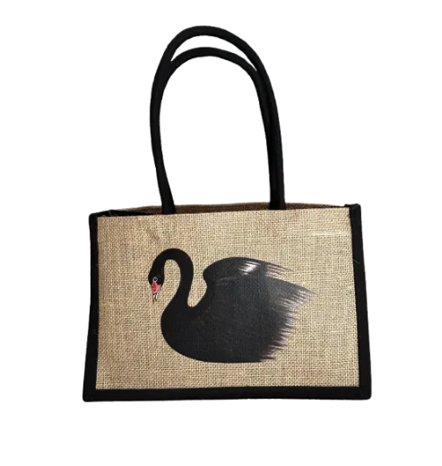 Petite Black Swan Signature Tote bag