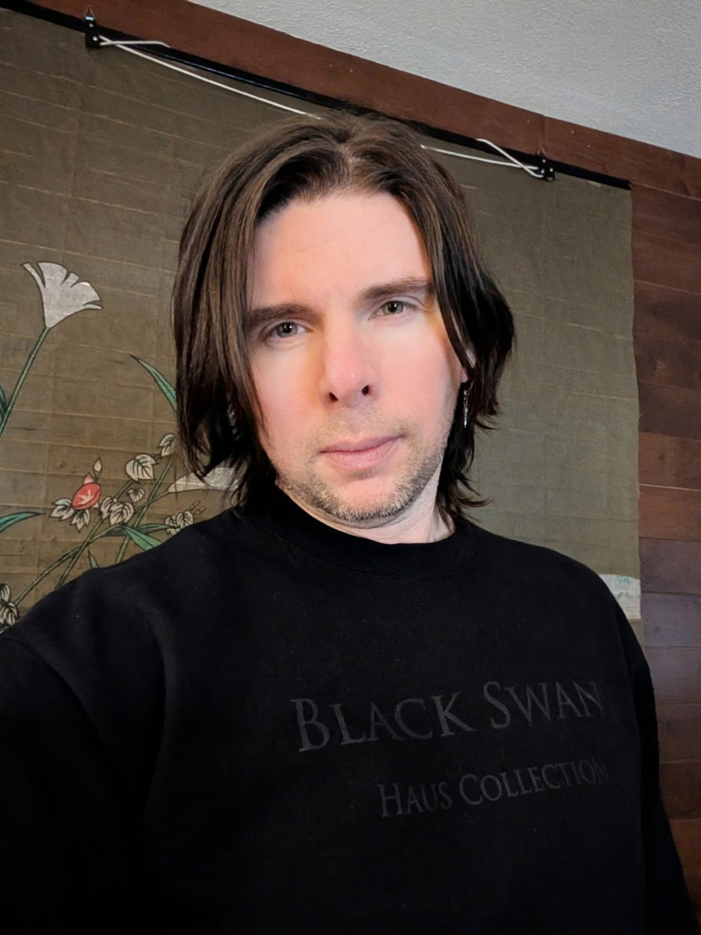 Black on Black Crewneck Sweatshirt